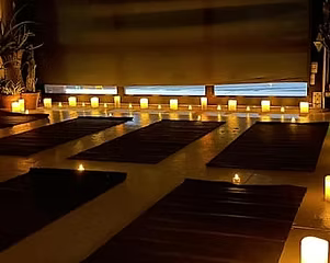 The Quiet Beauty of Candlelight Yoga