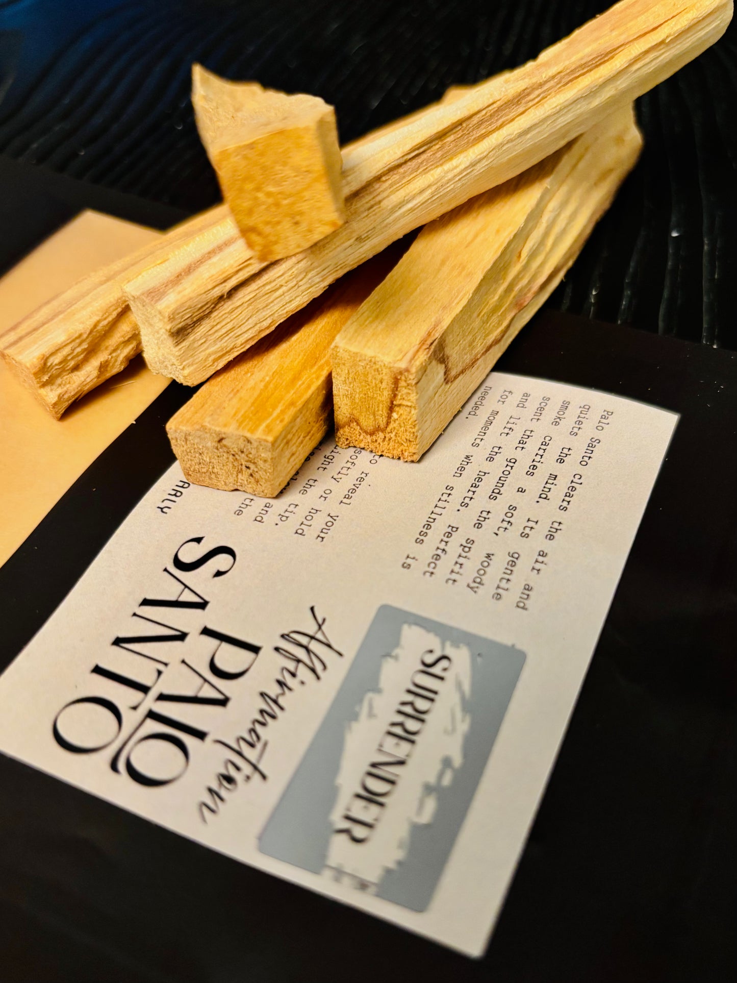 Affirmation Palo Santo